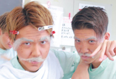 老人メイク